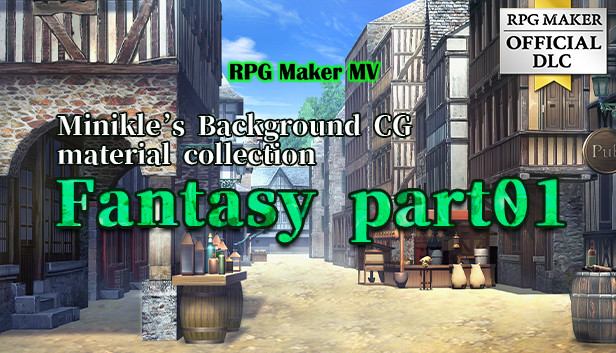 RPG Maker MV - Minikle's Background CG Material Collection Fantasy part01