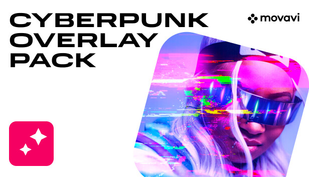 Movavi Video Suite 2023 - Cyberpunk Overlay Pack