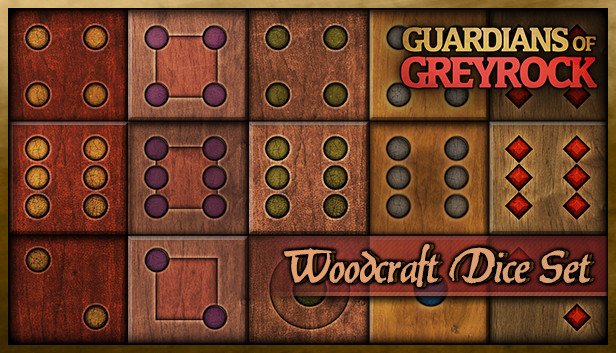 Guardians of Greyrock - Dice Pack: Woodcraft Set