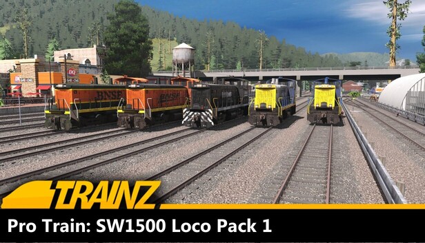 Trainz 2019 DLC -Pro Train: SW1500 Loco Pack 1