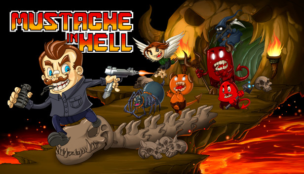 Mustache in Hell