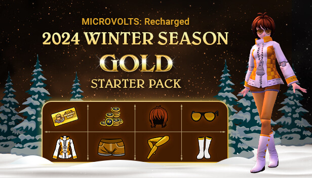 MICROVOLTS: Recharged - 2024 WINTER SEASON Starter Pack : Gold