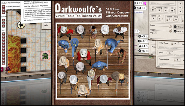 Fantasy Grounds - Darkwoulfe's Token Pack Volume 21