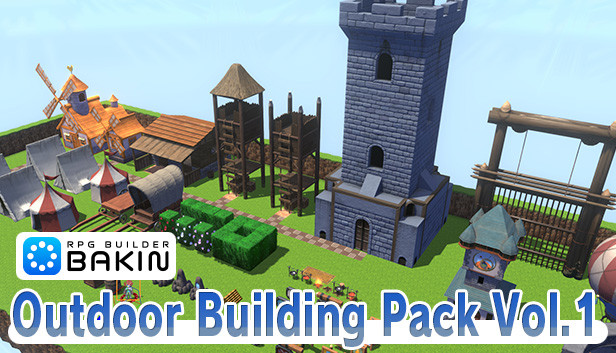 RPG Developer Bakin Outdoor Building Pack Vol.1