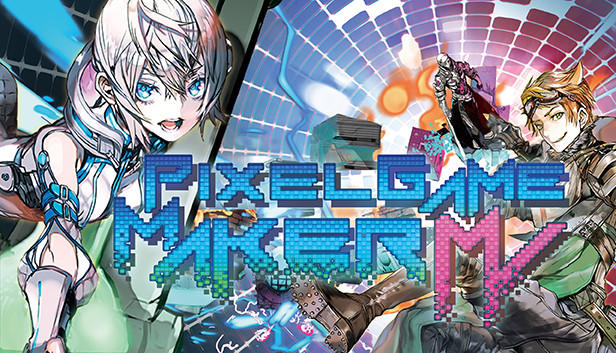 Pixel Game Maker MV - Weapon assets (100 varieties) and Dot Robot Set
