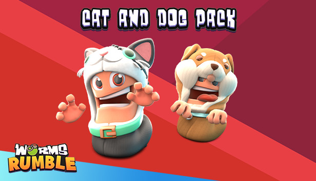 Worms Rumble - Cats & Dogs Double Pack