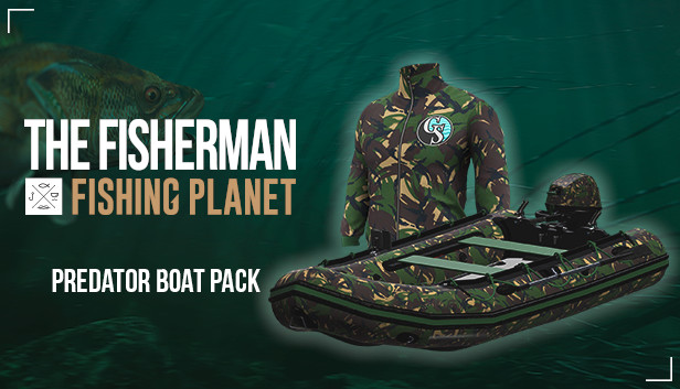 The Fisherman - Fishing Planet: Predator Boat Pack