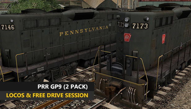 Trainz Plus DLC - PRR GP9 (2 Pack)