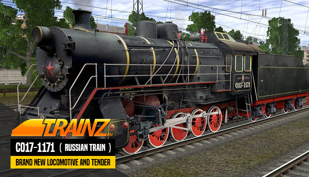 Trainz 2022 DLC - CO17-1171 ( Russian Loco and Tender )