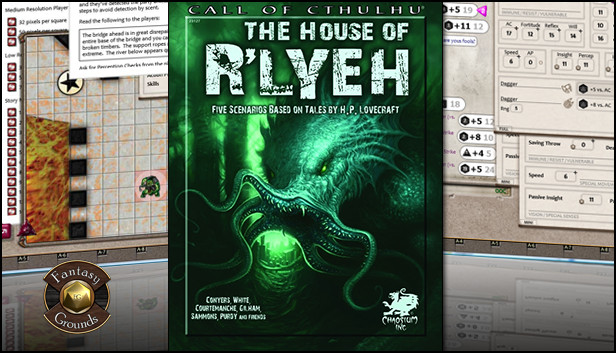 Fantasy Grounds - Call of Cthulhu: The House of R'lyeh