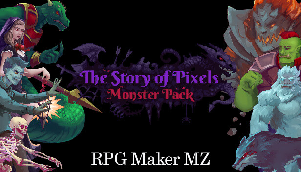 RPG Maker MZ - The Story of Pixels - Monster Pack