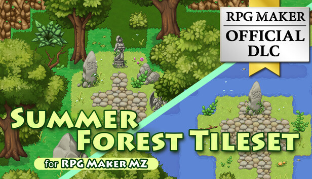 RPG Maker MZ - Summer Forest Tileset