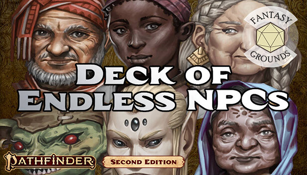 Fantasy Grounds - Pathfinder 2 RPG - Deck of Endless NPCs