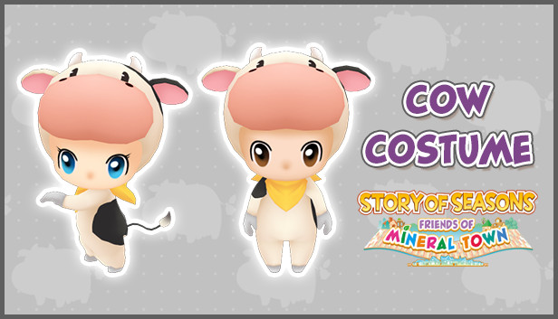 STORY OF SEASONS: Friends of Mineral Town - Cow Costume