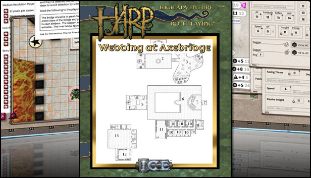 Fantasy Grounds - A Wedding at Axebridge (RMC)