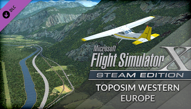 FSX Steam Edition: Toposim Western Europe Add-On