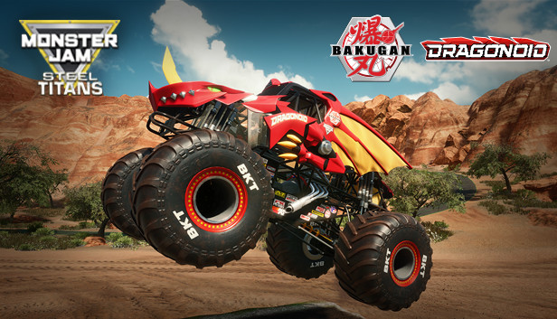 Monster Jam Steel Titans - Bakugan Dragonoid Truck