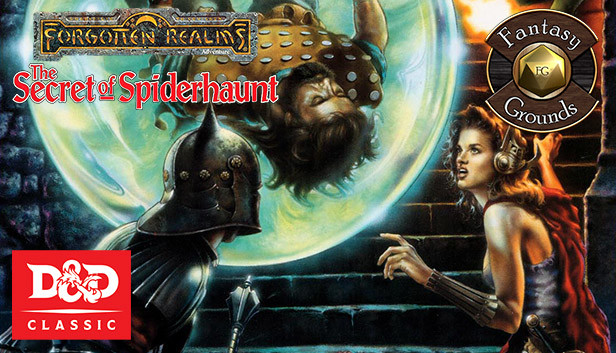 Fantasy Grounds - D&D Classics: The Secret of Spiderhaunt (2e)
