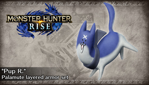 Monster Hunter Rise - Zestaw pancerza warstwowego kumpsa „Pup R.”