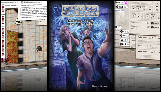 Fantasy Grounds - C&C: U1 Shadows of Halfling Hall