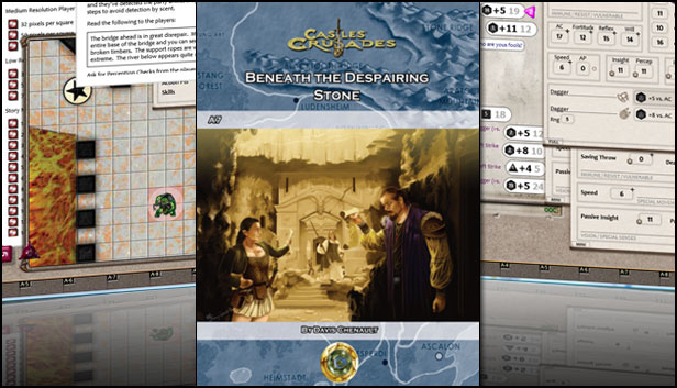 Fantasy Grounds - C&C: A7 The Despairing Stone