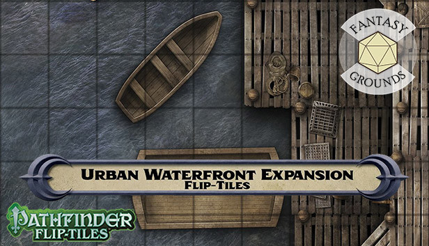 Fantasy Grounds - Pathfinder RPG - Flip-Tiles - Urban Waterfront Expansion