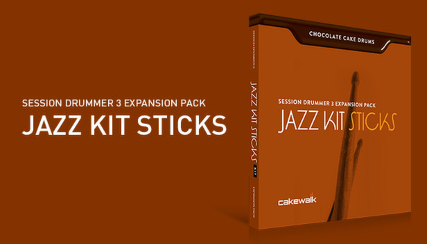 Chocolate Cake Drums: Jazz Kit Sticks - For Session Drummer 3