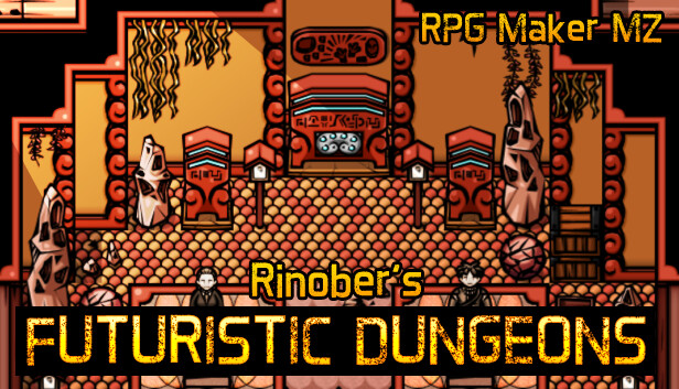 RPG Maker MZ - Futuristic Dungeons