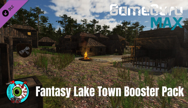 GameGuru MAX Fantasy Booster Pack - Lake Town