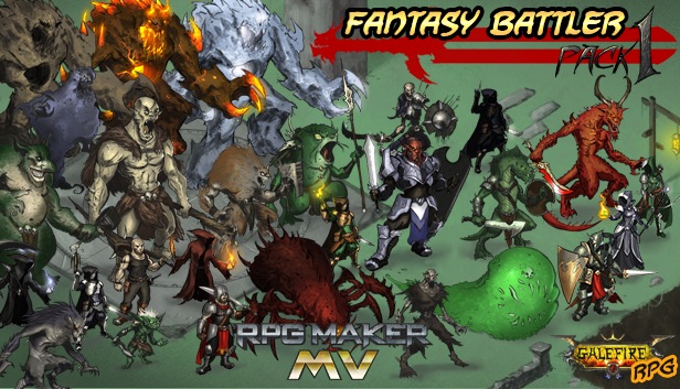 RPG Maker MV - Fantasy Battler Pack 1