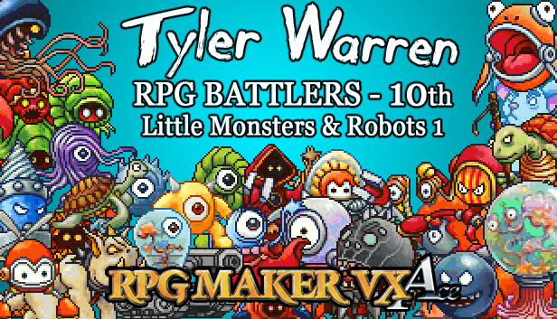RPG Maker VX Ace - Tyler Warren RPG Battlers - 10th - Little Monsters and Robots 1
