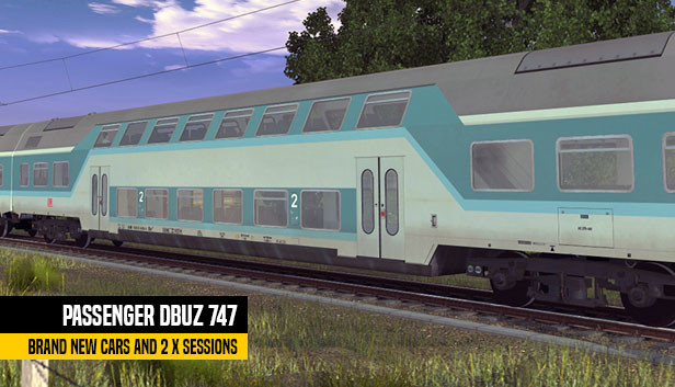 Trainz Plus DLC - DBuz 747 Passenger Cars