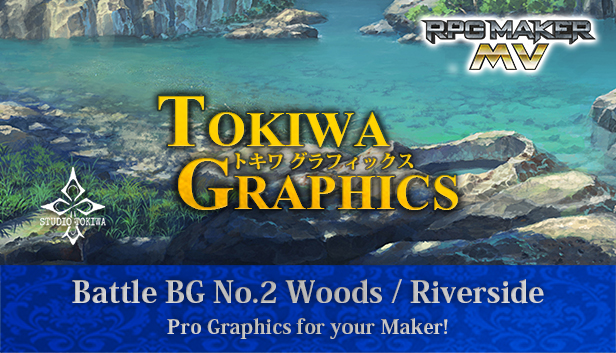 RPG Maker MV - TOKIWA GRAPHICS Battle BG No.2 Woods/Riverside