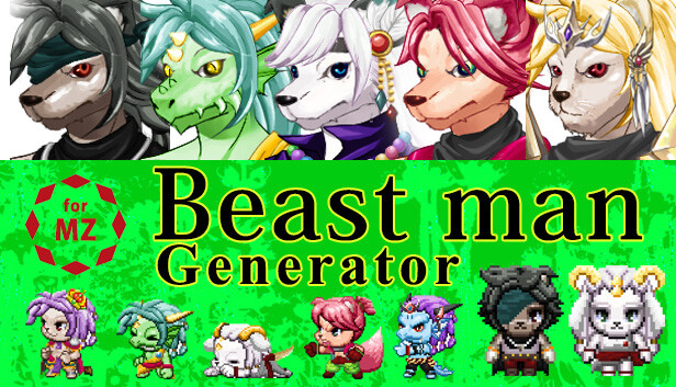 RPG Maker MZ - Beast man Generator for MZ