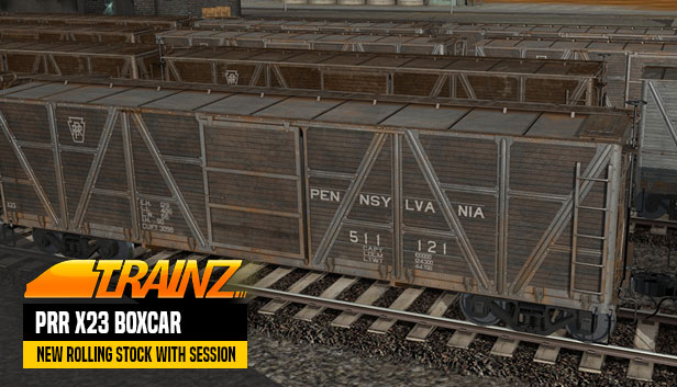 TANE DLC - PRR X23 Boxcar
