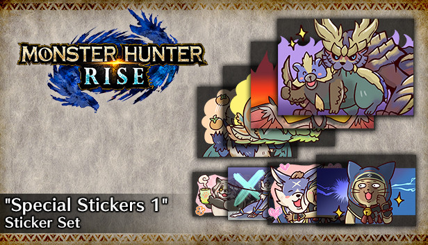 MONSTER HUNTER RISE - Zestaw „Specjalne obrazki 1”