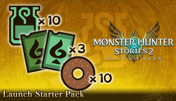 Monster Hunter Stories 2: Wings of Ruin - Launch Starter Pack