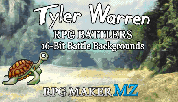 RPG Maker MZ - Tyler Warren RPG Battlers - 16 Bit Battle Backgrounds