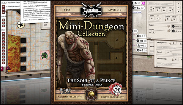 Fantasy Grounds - Mini-Dungeon #014: The Soul of a Prince (5E)