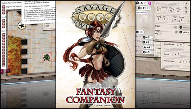 Fantasy Grounds - Fantasy Companion (Savage Worlds)
