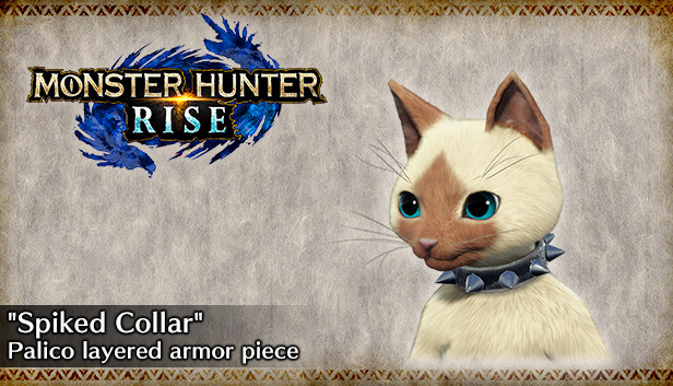 MONSTER HUNTER RISE - Element pancerza warstwowego koleżkota „Kolczasty kołnierz”