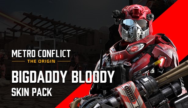Metro Conflict: The Origin - Bigdaddy Bloody Skin Pack