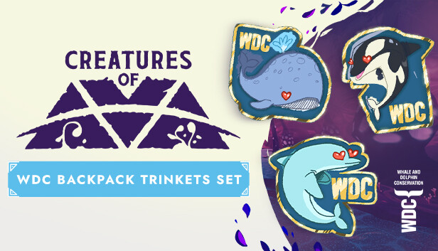 Creatures of Ava: WDC Charity Backpack Trinkets Set
