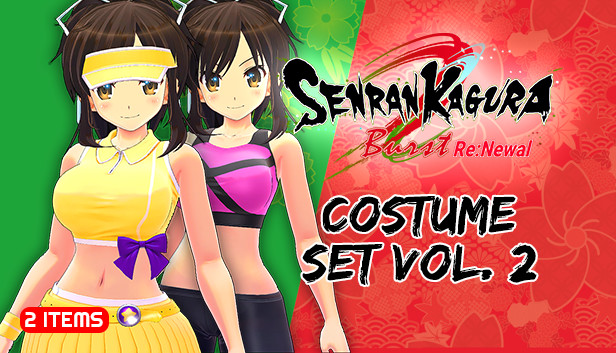SENRAN KAGURA Burst Re:Newal - Costume Set Vol. 2