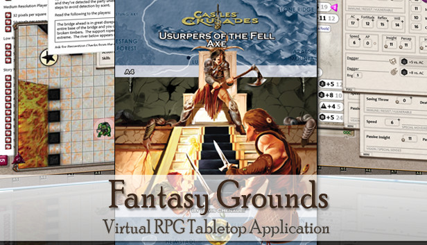 Fantasy Grounds - C&C: A4 Usurpers of the Fell Axe