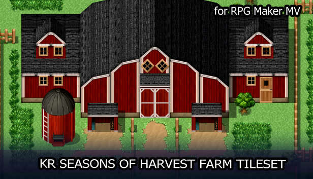 RPG Maker MV - KR Seasons of Harvest Farm Tileset