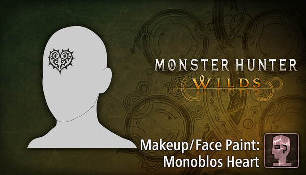 Monster Hunter Wilds - Makeup/Face Paint: Monoblos Heart