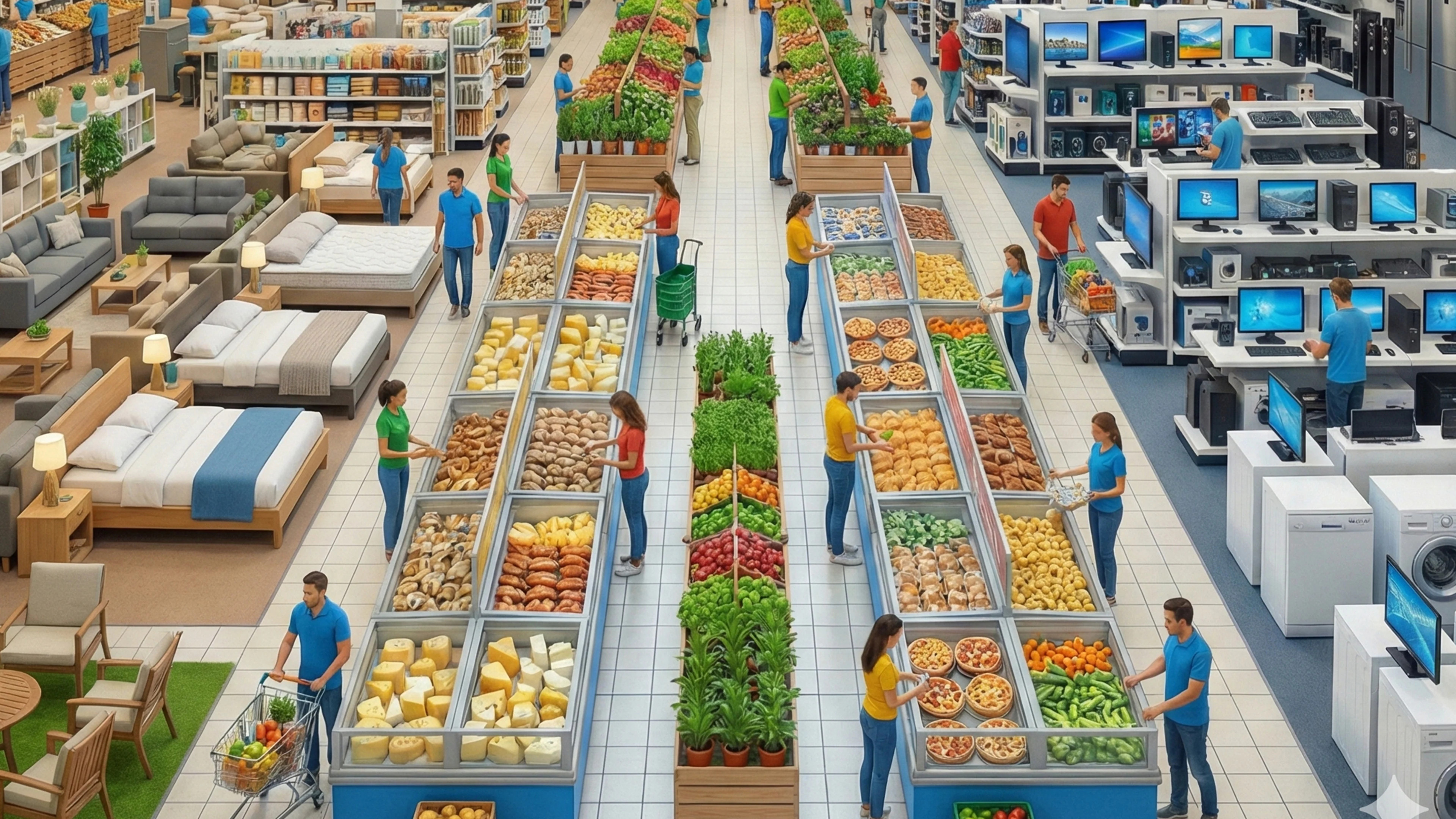 Hypermarket Simulator: Supermarket, reimagined.