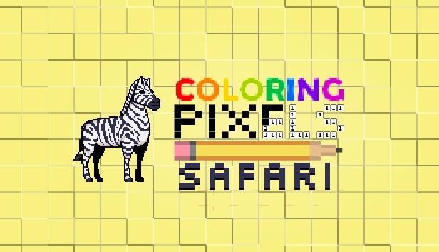 Coloring Pixels - Safari Pack