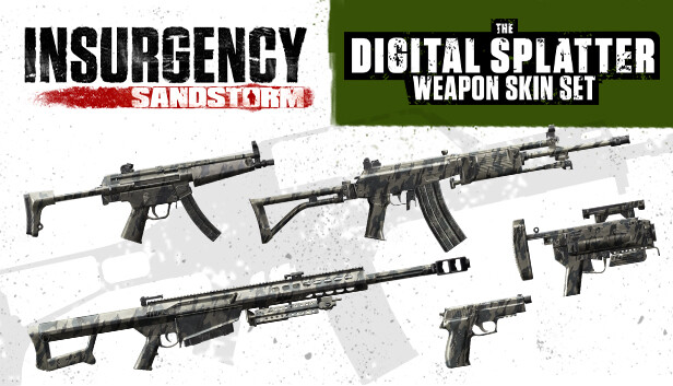 Insurgency: Sandstorm - Digital Splatter Weapon Skin Set